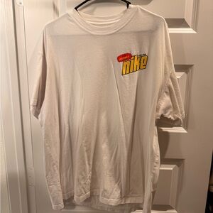 Nike White Graphic Men's Tee